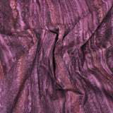 Pound A Metre Per Metre / Deep Purple (BK417/A) Premium Quality 100% Cotton Bali Batik (BK417)- 10 Colours Available