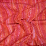 Pound A Metre Per Metre / Pink & Orange (BK417/F) Premium Quality 100% Cotton Bali Batik (BK417)- 10 Colours Available