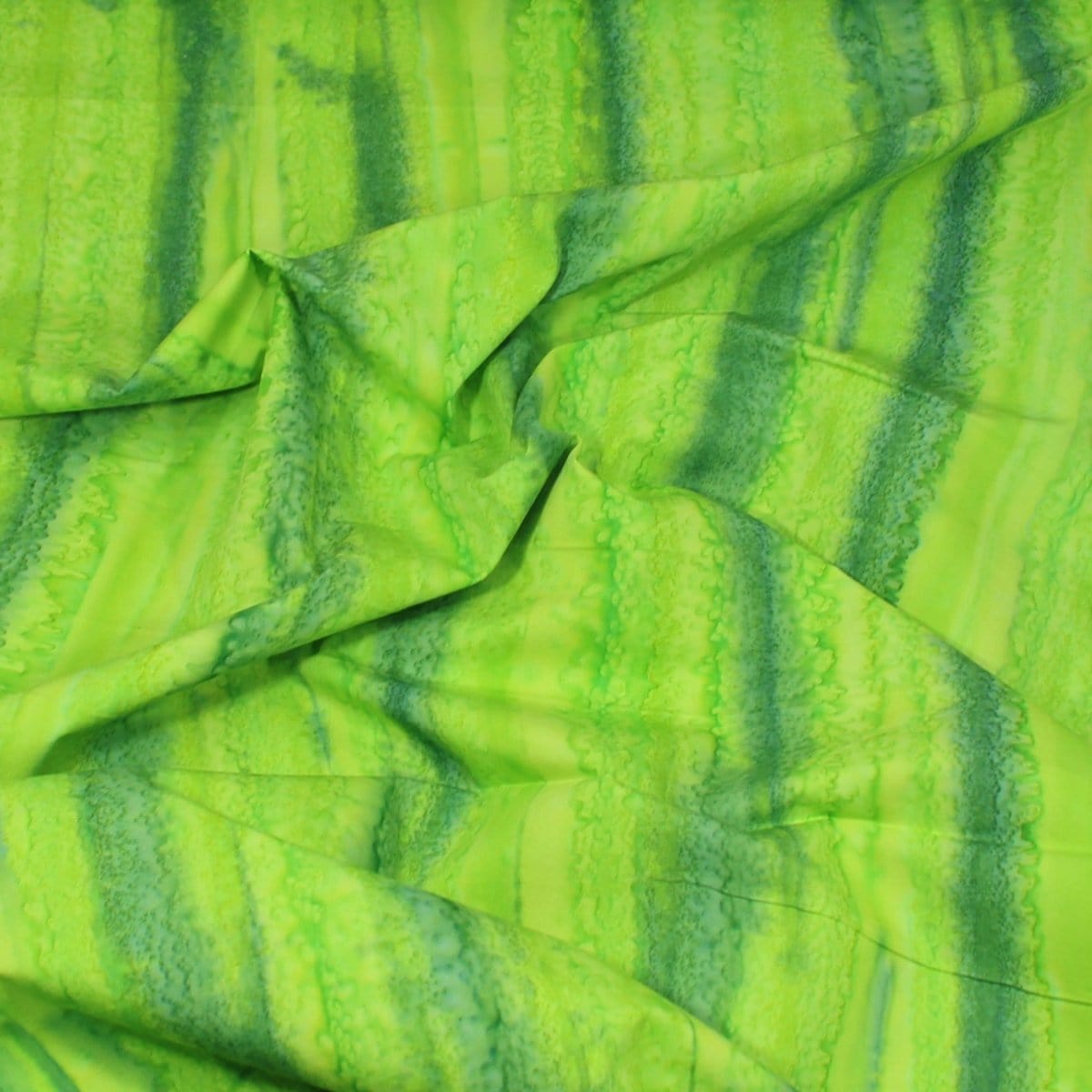 Pound A Metre Per Metre / Green (BK417/G) Premium Quality 100% Cotton Bali Batik (BK417)- 10 Colours Available