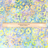 Pound A Metre 1 Metre Premium Quality 100% Cotton Bali Batik - Bloom - 45" Wide Colour Splash