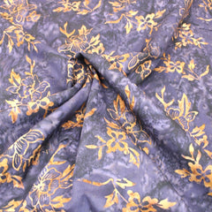 Premium Quality 100% Cotton Bali Batik - Buttercup - 45" Wide Deep Purple - Pound A Metre