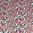 Pound A Metre 1 Metre Premium Quality 100% Oriental Foil Cotton - Blossom - 55" Wide Navy