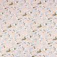 Premium Quality 100% Oriental Foil Cotton - Pink Cherry Blossom - 55" Wide Light Grey - Pound A Metre