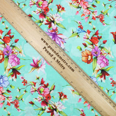 Premium Quality 100% Quilting Cotton - Floral Range - Summer Blooms - 45’ Wide - Pound A Metre