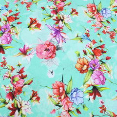 Premium Quality 100% Quilting Cotton - Floral Range - Summer Blooms - 45’ Wide - Pound A Metre