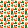 Pound A Metre Full Metre Premium Quality 100% Quilting Cotton - Irish Luck Range - Irish Hipster - 45’ Wide