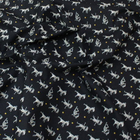 Pound A Metre Full Metre Premium Quality 100% Quilting Halloween Cotton 45' Wide Mummy
