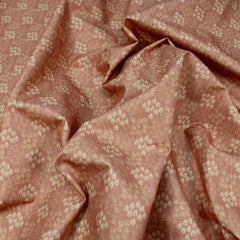 Premium Quality 100% Riggid Floral Cotton 44" Wide Orange - Pound A Metre