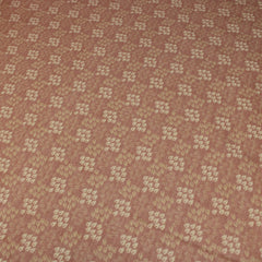 Premium Quality 100% Riggid Floral Cotton 44" Wide Orange - Pound A Metre