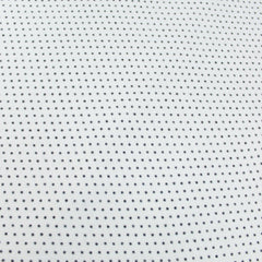 Premium Quality Brushed Polka Jersey 60" Wide Black & White - Pound A Metre