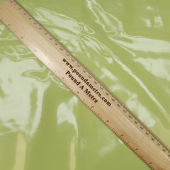 Premium Quality Luxury High Gloss Soft PVC Vinyl Fabric 55" Wide - Olive - Pound A Metre