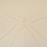 Pound A Metre Per Metre / Ivory Premium Quality Plain Georgette 59" Wide - Variations Available