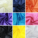 Premium Quality Polyester Satin 60" - Variations Available - Pound A Metre
