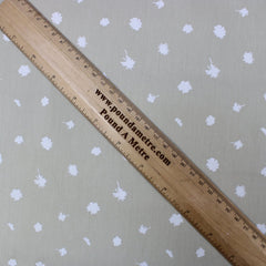 Premium Quality Printed 100% Cotton Twill 58” Light Brown - Pound A Metre