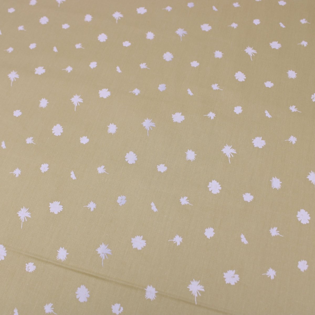 Premium Quality Printed 100% Cotton Twill 58” Warm Yellow. - Pound A Metre