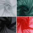 Pound A Metre Premium Quality Smooth Chiffon Fabric - 60" Wide - Variations Available