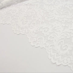 Premium Quality Soft Rachel Corded Lace Fabric 60" Wide - Variations Available - Pound A Metre