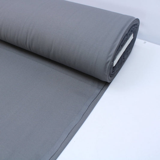 Premium Quality Super Wide Cotton Blend Sheeting, 'Grey', 94" Wide - Pound A Metre