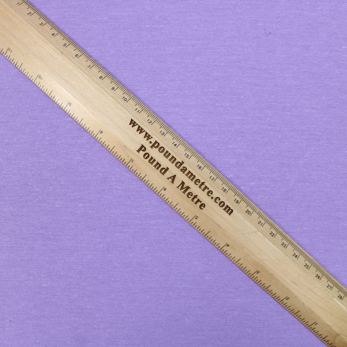 Premium Quality Super Wide Cotton Blend Sheeting, 'Purple', 94" Wide - Pound A Metre