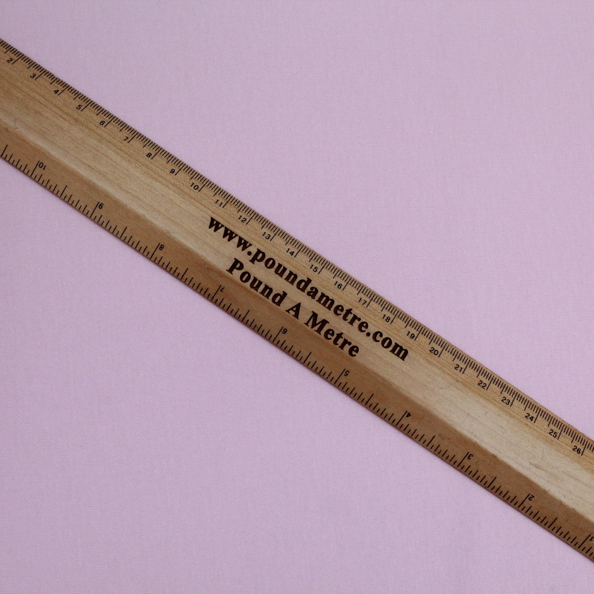 Premium Single Jersey Combed Cotton - Baby Pink - Pound A Metre