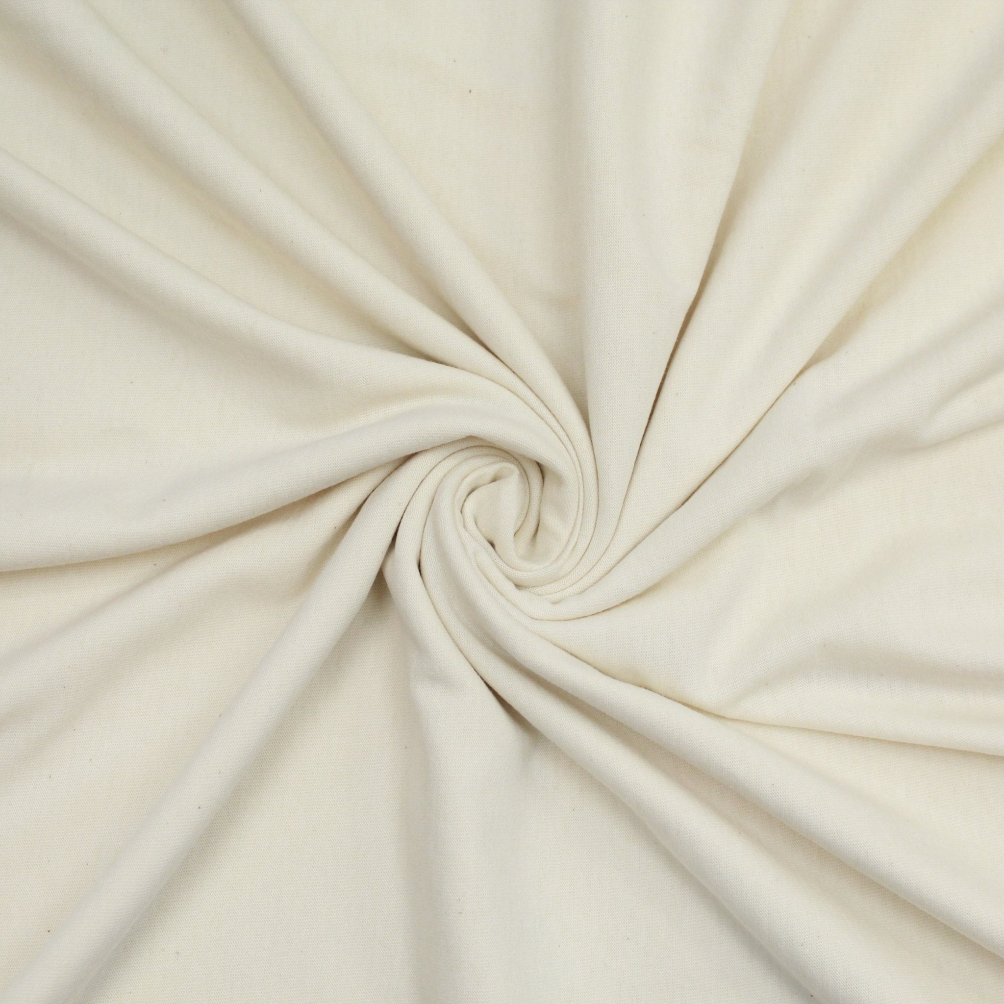 Premium Single Jersey Combed Cotton - Cream - Pound A Metre