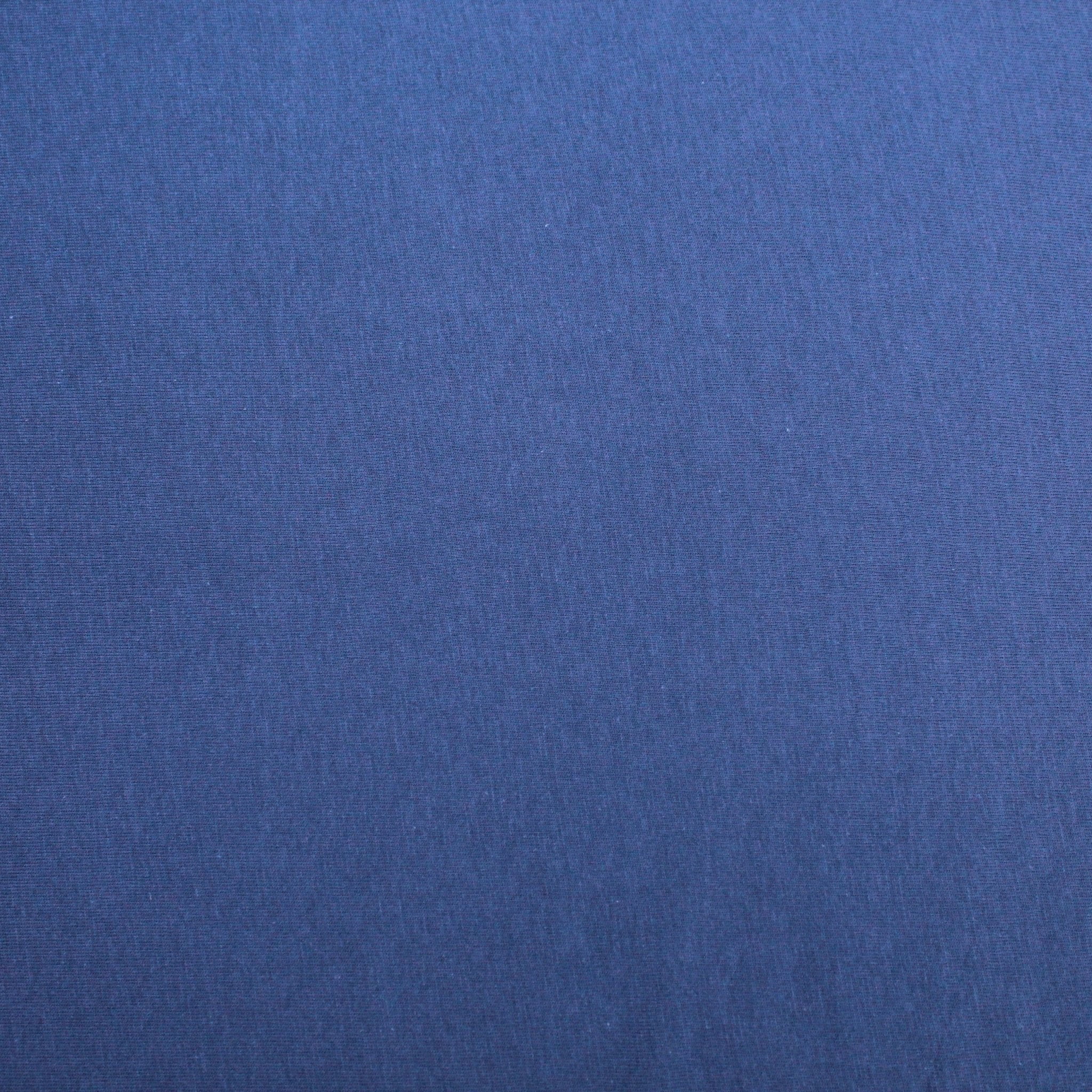 Premium Single Jersey Combed Cotton - Marine Blue - Pound A Metre