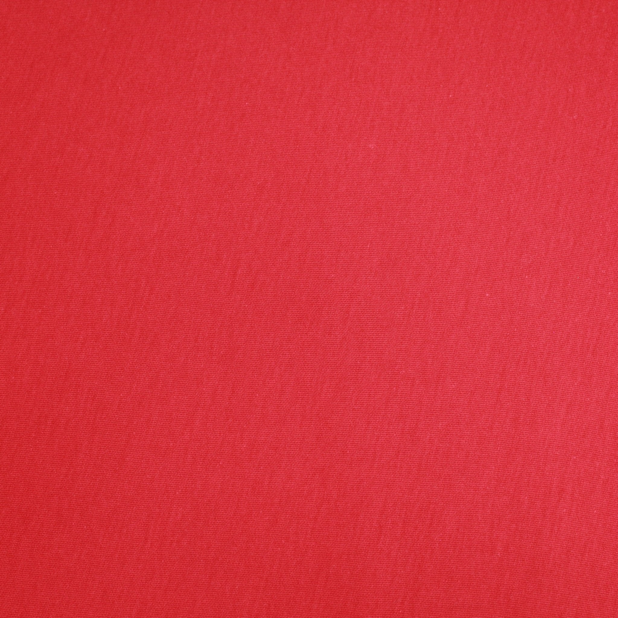 Premium Single Jersey Combed Cotton - Red - Pound A Metre
