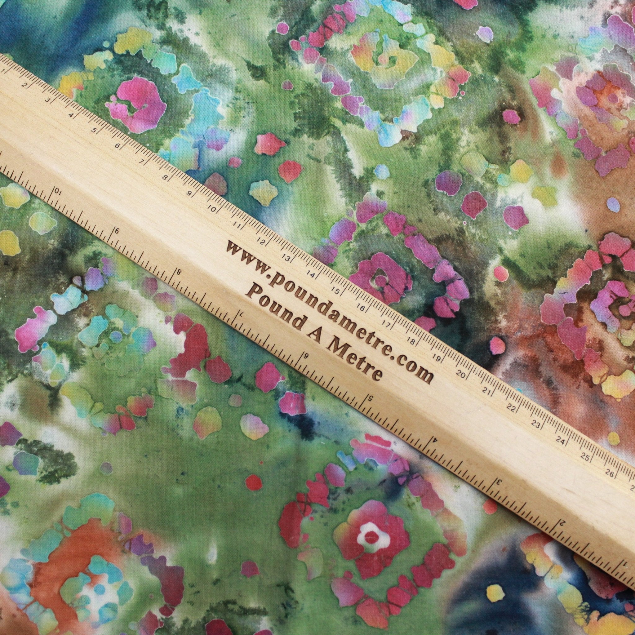 Quality 100% Cotton, Premium Batik, Diamond Splash 45" Wide Galaxy - Pound A Metre