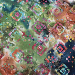 Quality 100% Cotton, Premium Batik, Diamond Splash 45" Wide Galaxy - Pound A Metre