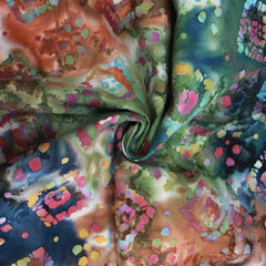 Quality 100% Cotton, Premium Batik, Diamond Splash 45" Wide Galaxy - Pound A Metre