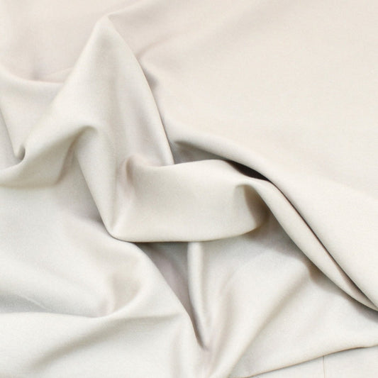 Satin Backed Flame Resistant Curtain Lining - 55" Wide Nude Brown - Pound A Metre