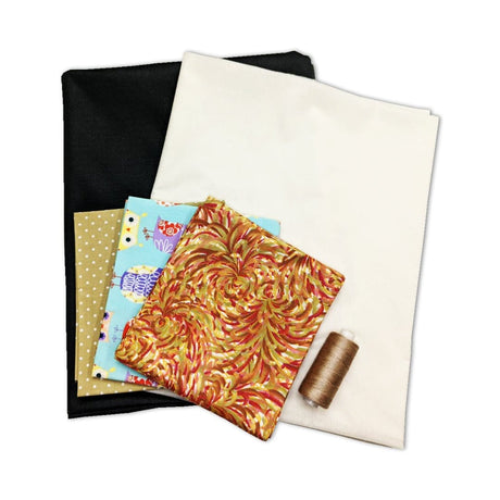 Pound A Metre Sewist  Variety Bundle- 3 Fat Quarters, 2m Interfacing & Sewing Thread