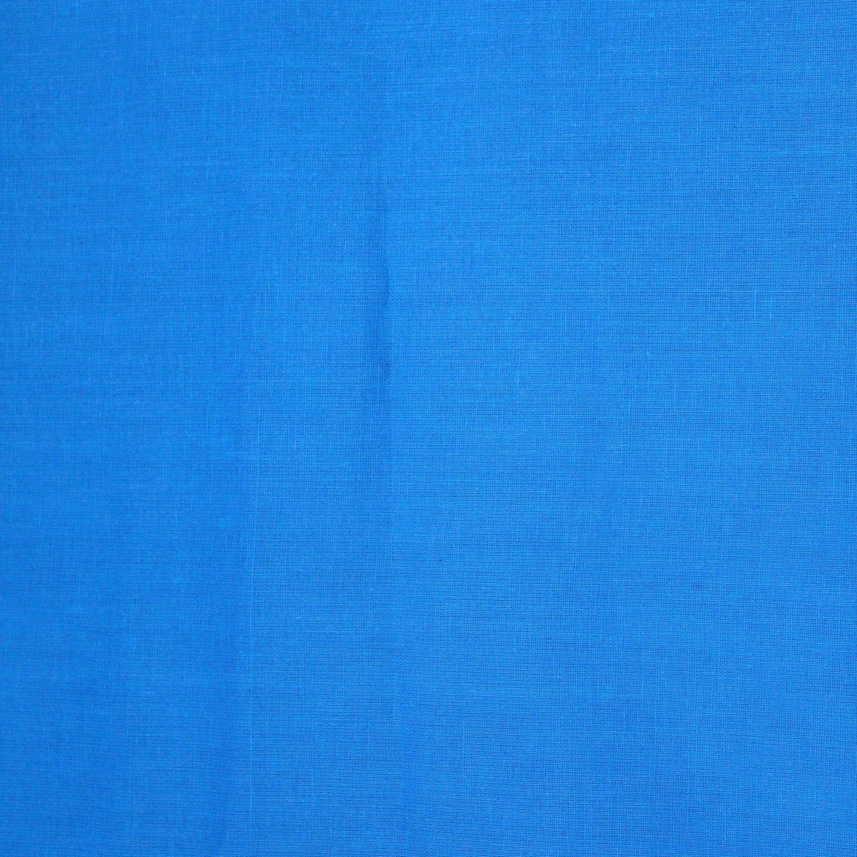 Pound A Metre Full Metre Soft Cotton Muslin - Blue (Colour: 142) 44" Wide
