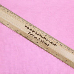 Soft Cotton Muslin - Pink (Colour: 100) 44" Wide - Pound A Metre