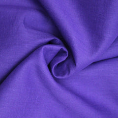 Soft Cotton Muslin - Purple (Colour: 132) 44" Wide - Pound A Metre