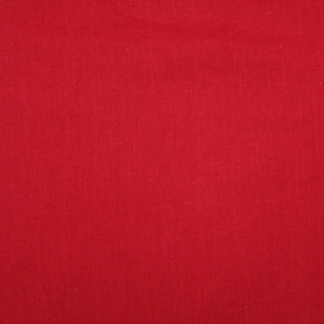 Soft Cotton Muslin - Red (Colour: 80) 44" Wide - Pound A Metre