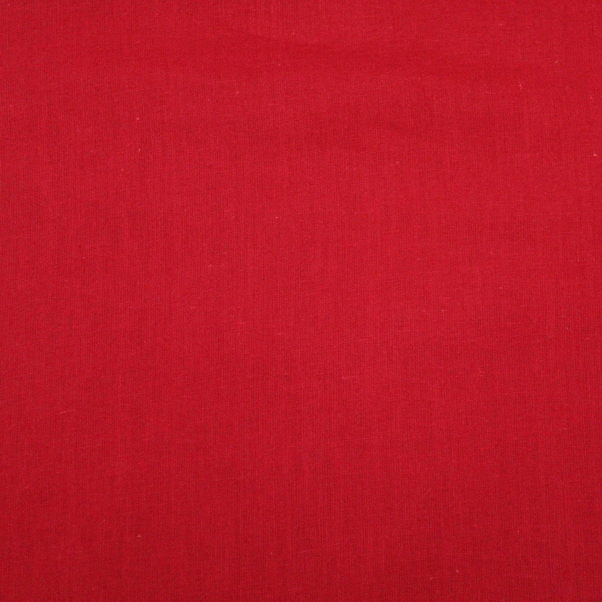 Pound A Metre Full Metre Soft Cotton Muslin - Red (Colour: 80) 44" Wide