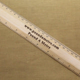Pound A Metre Full Metre Soft Cotton Muslin - Tan (Colour: 72) 44" Wide