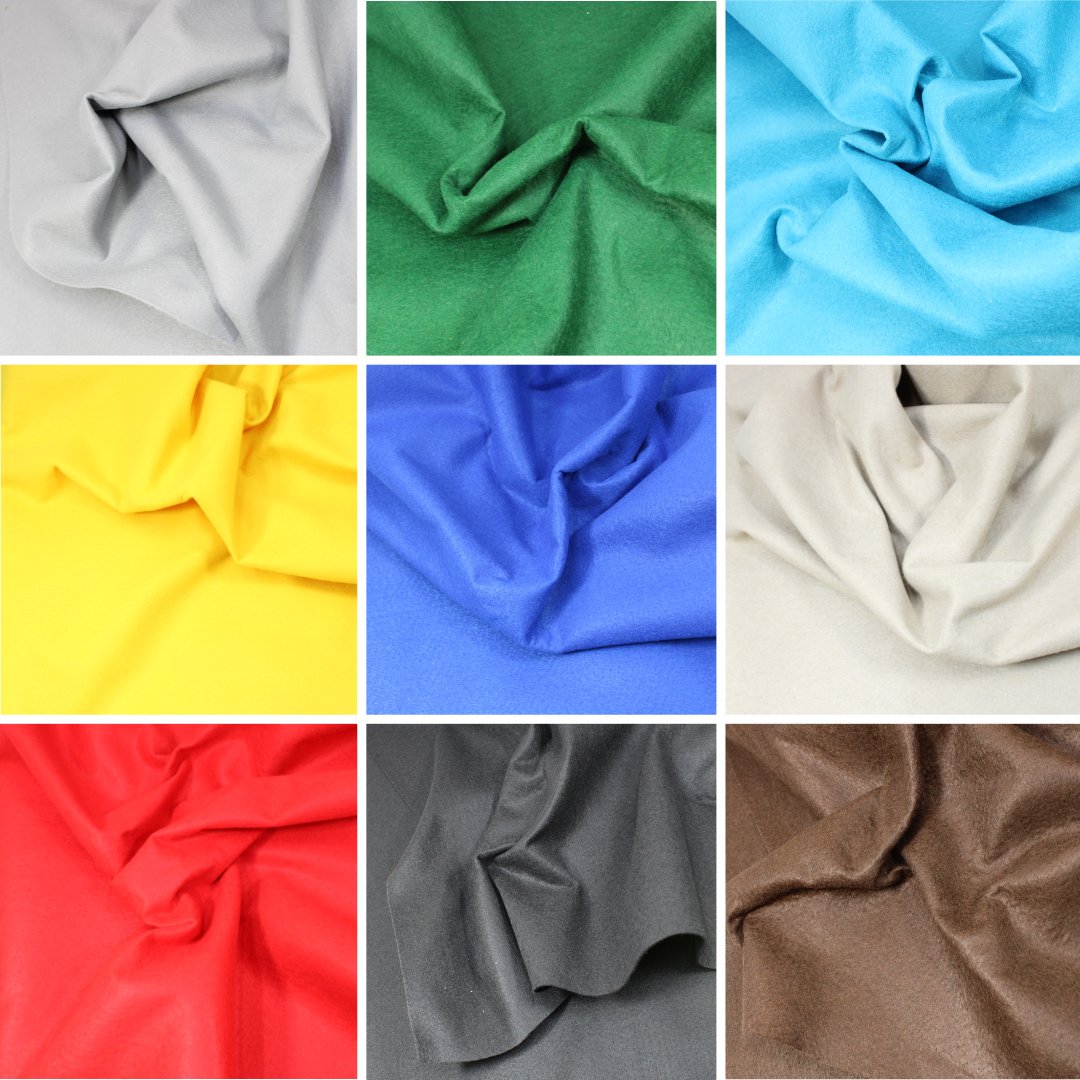 Soft Crafting Felt Fabric 55" Wide - Variations Available - Pound A Metre