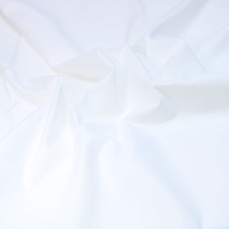 Super Quality, Excellent Finish 100% Cotton 44" Wide - Pure White - Pound A Metre