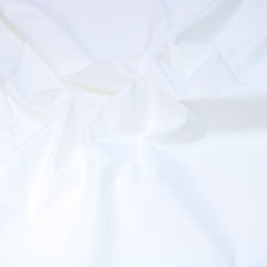 Super Quality, Excellent Finish 100% Cotton 44" Wide - Pure White - Pound A Metre